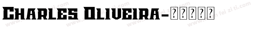 Charles Oliveira字体转换
